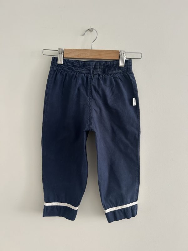 Blue cotton pants - Afbeelding 2