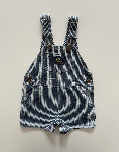 Oshkosh striped shortall