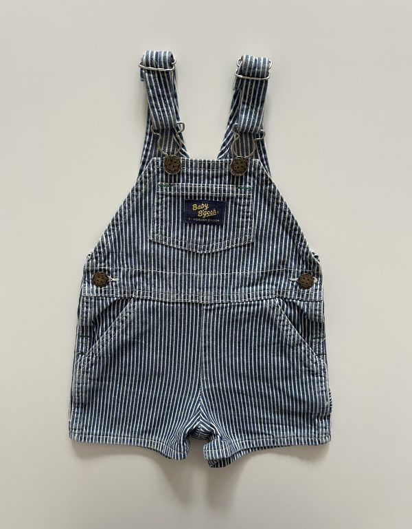 Oshkosh striped shortall