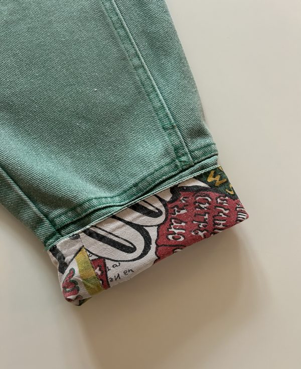 Baggy green jeans - Afbeelding 3