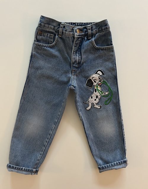 Embroided jeans
