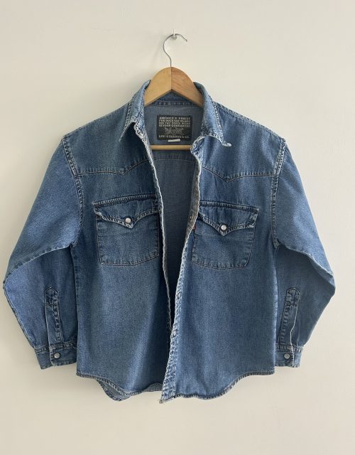 Levis denim blouse