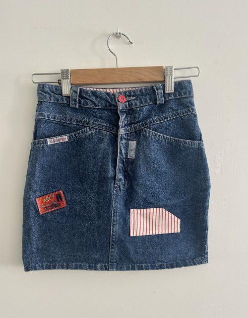 80s denim skirt
