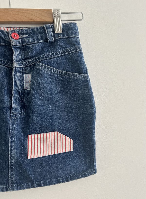 80s denim skirt - Afbeelding 3