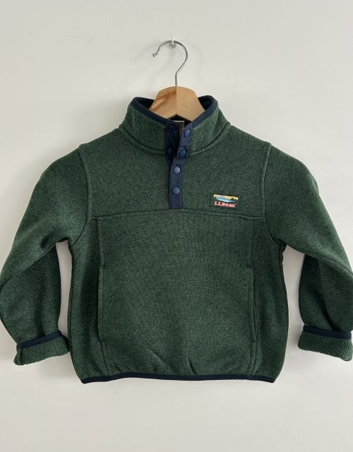 LL Bean fleece sweater