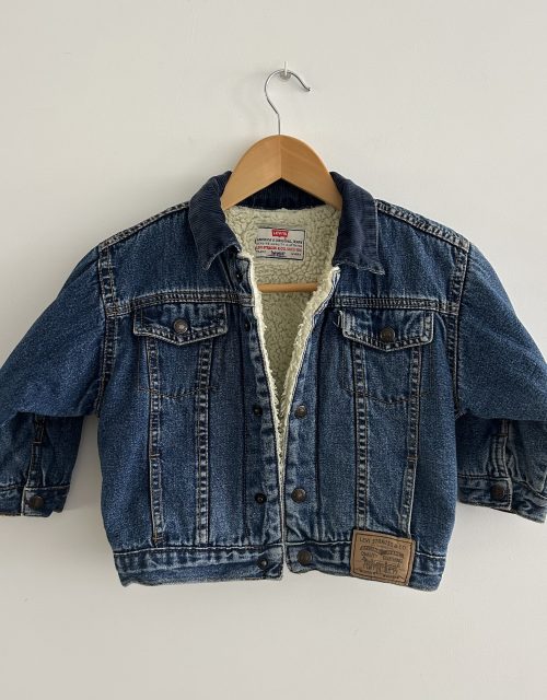 Levis sherpa denim jacket