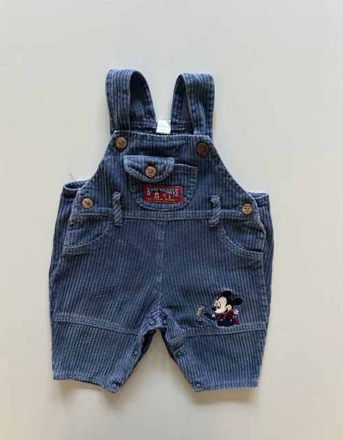 Mickey corduroy overall