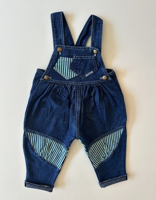 Baggy denim overall