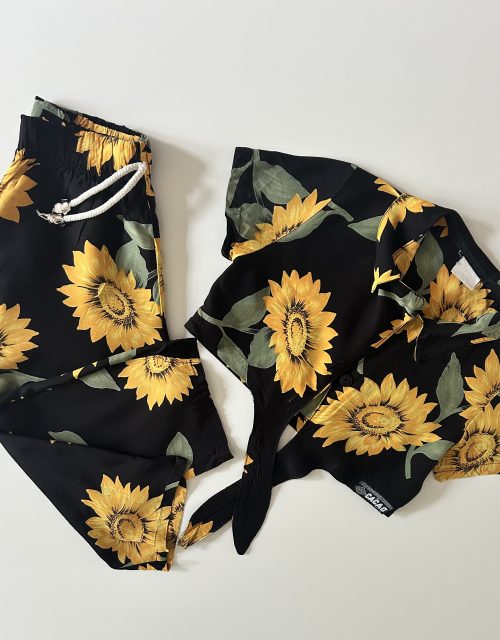 2 piece  sunfower set