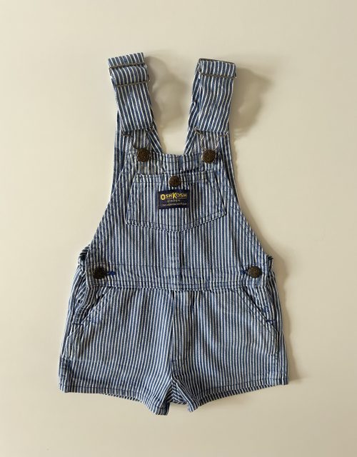 Oshkosh striped shortall