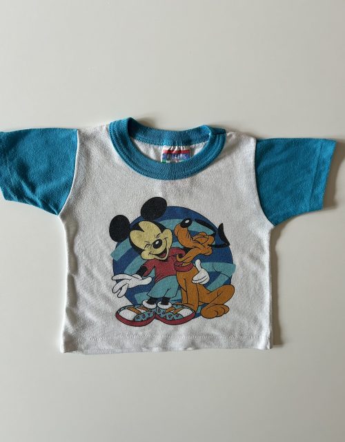 Mickey & Pluto 80s shirt