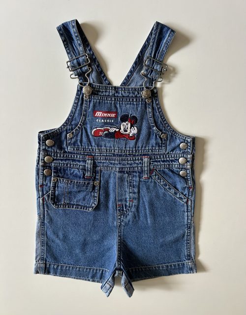 Minnie denim shortall