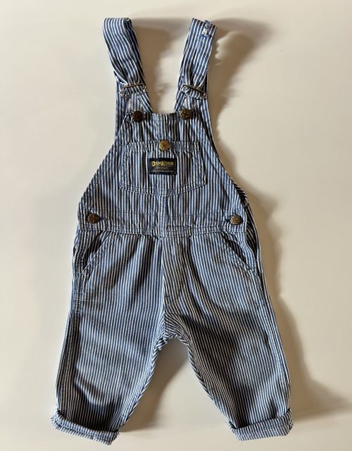 Oshkosh striped overall