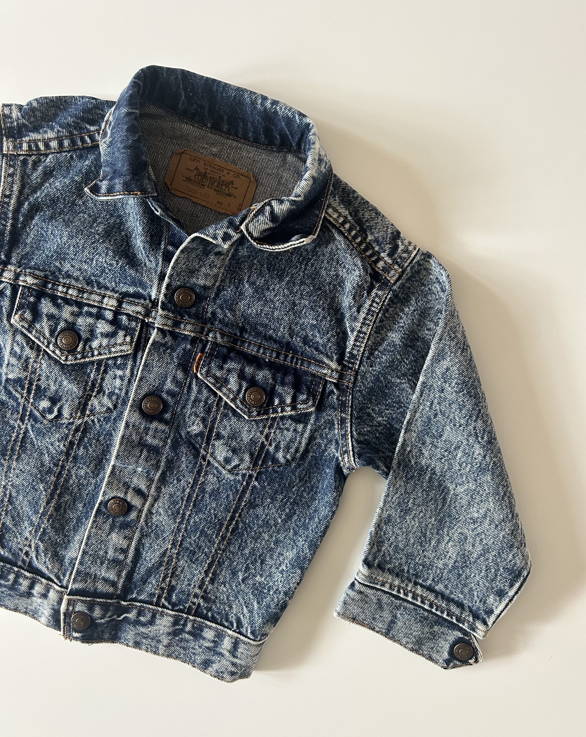 Levis acid denim jacket