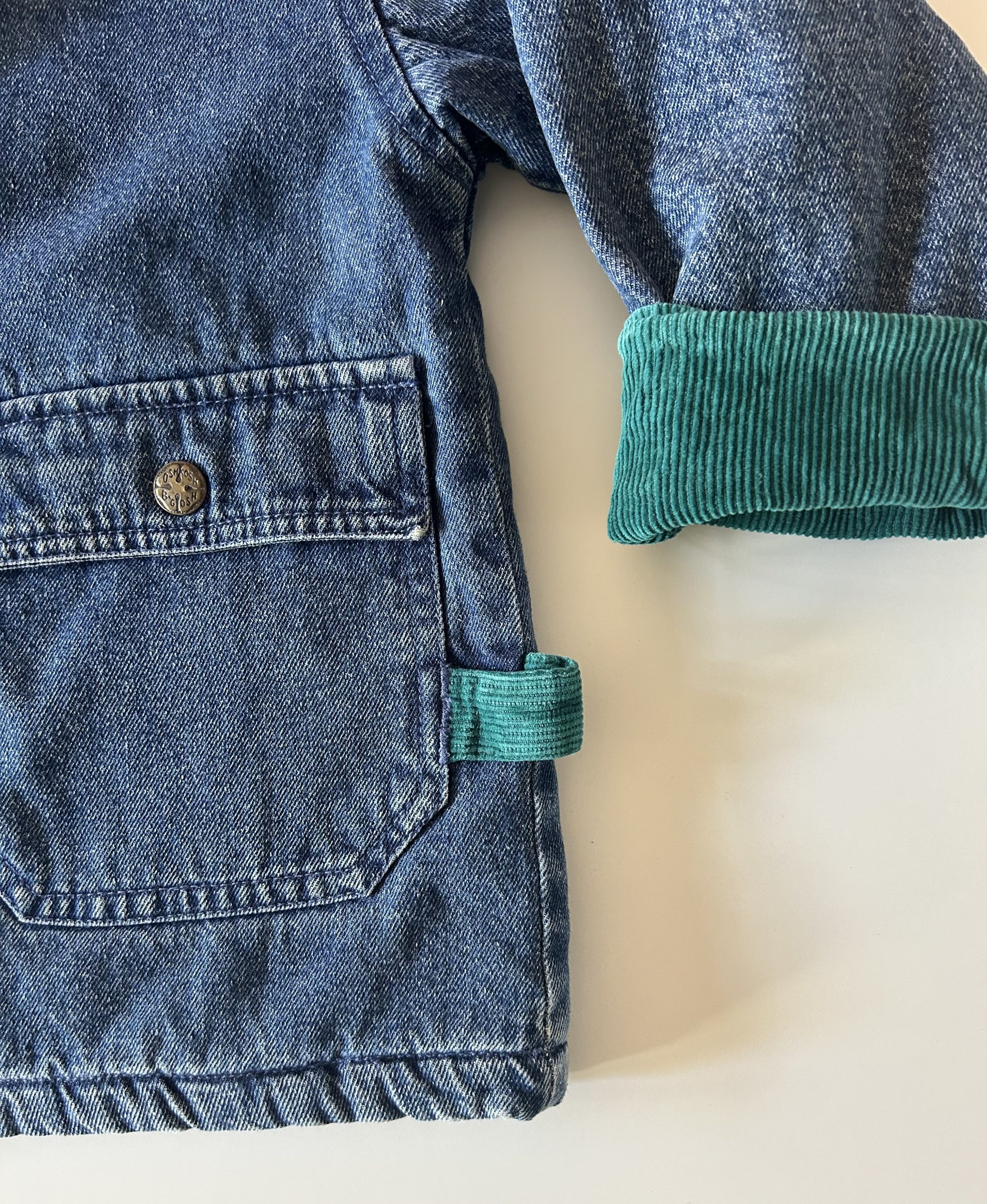 Oshkosh lined denim jacket - Afbeelding 3